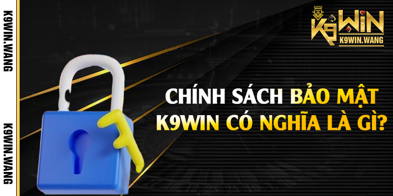 Chính sách bảo mật K9win có nghĩa là gì?